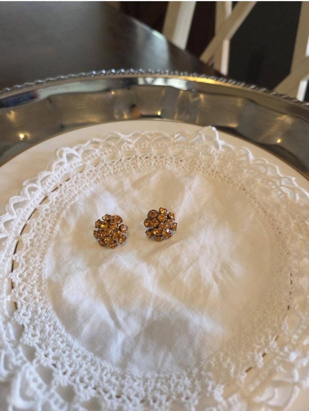 Judith McCann earrings Vintage